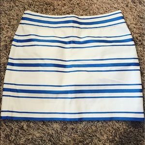 J Crew striped skirt
